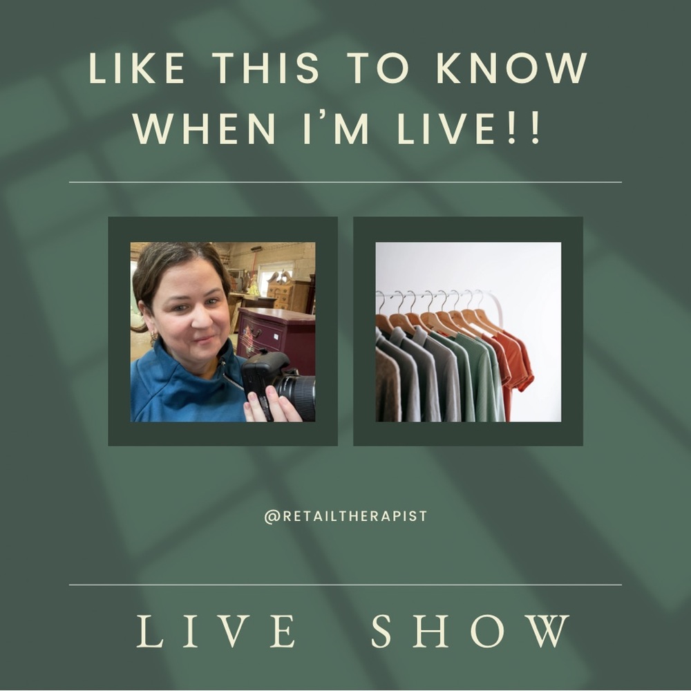 ‼️ RETAIL THERAPIST IS LIVE‼️🎥